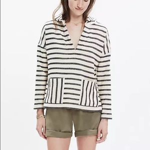 Madewell Striped Context Hoodie